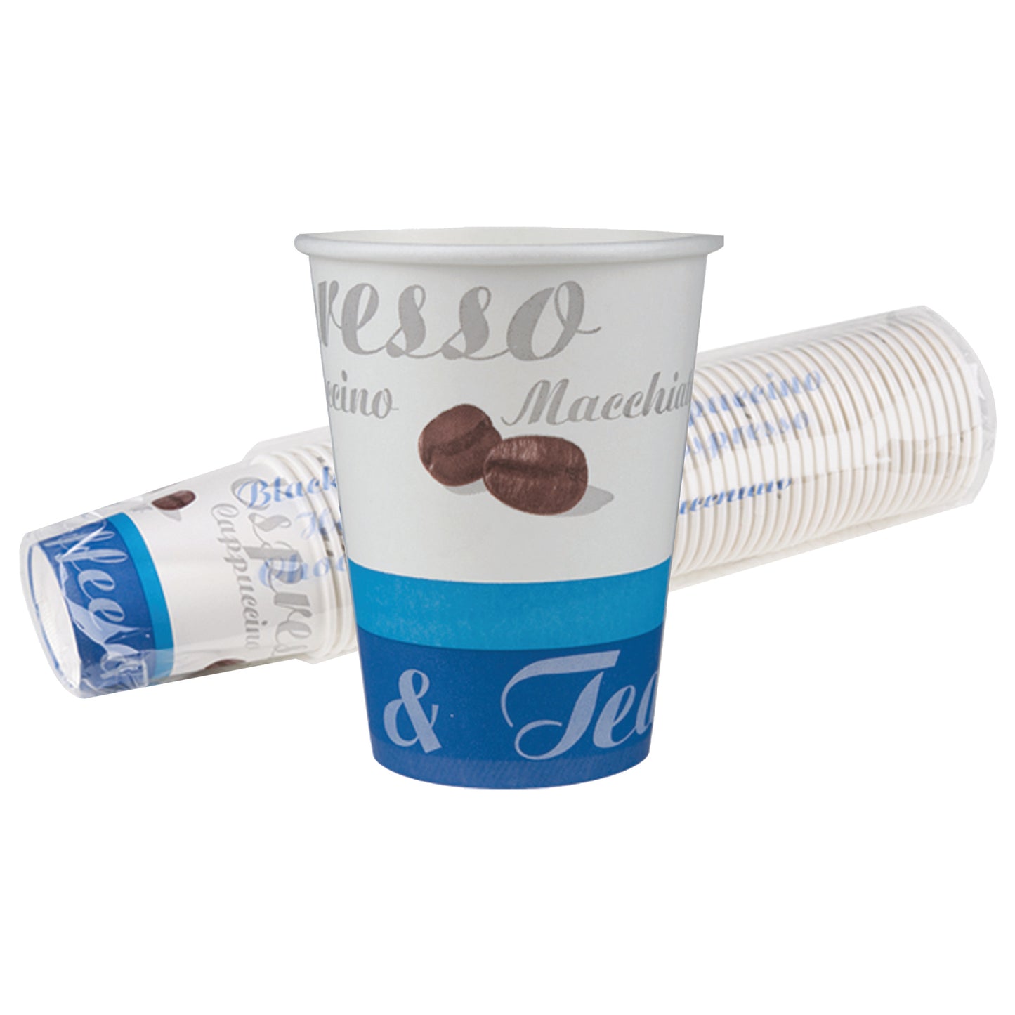 כוסות חד פעמי לשתייה חמה (10oz) – 50 יחידות