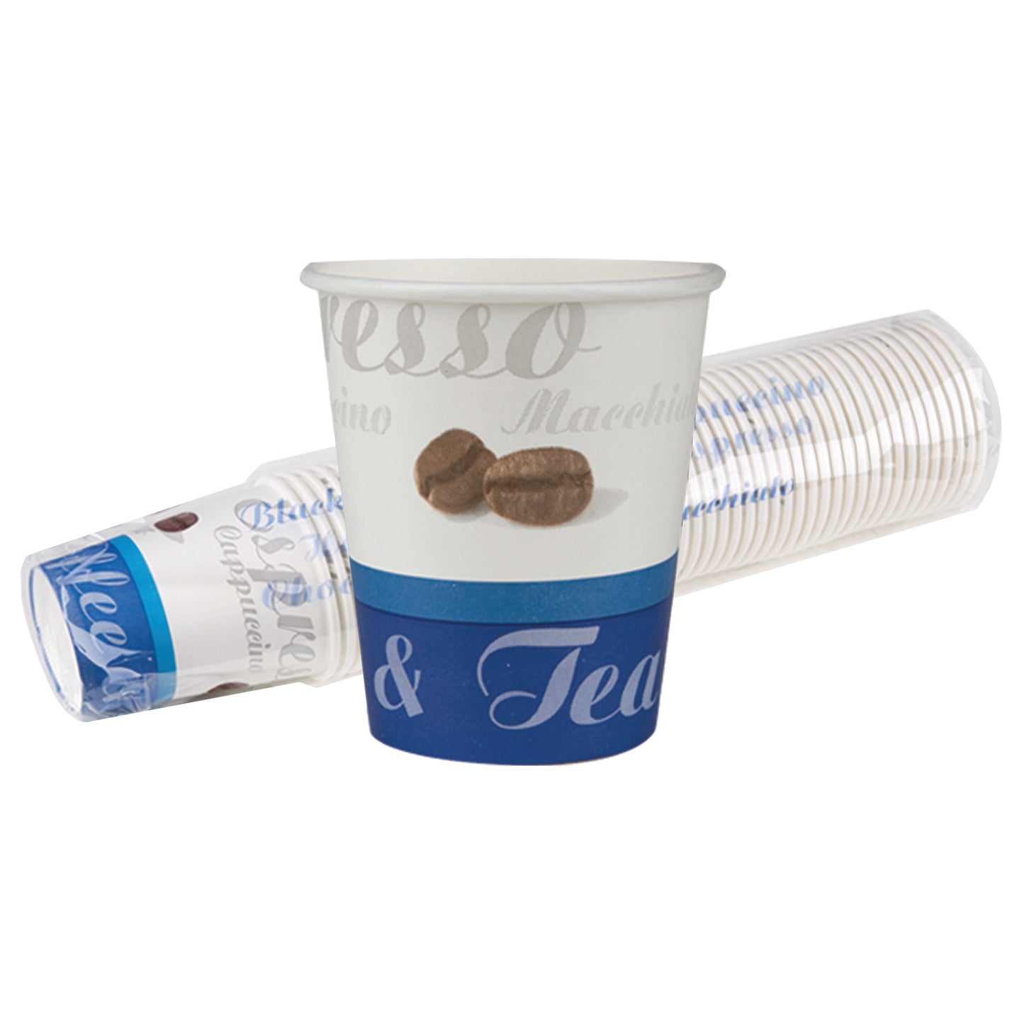 כוסות חד פעמי לשתייה חמה (16oz) – 50 יחידות