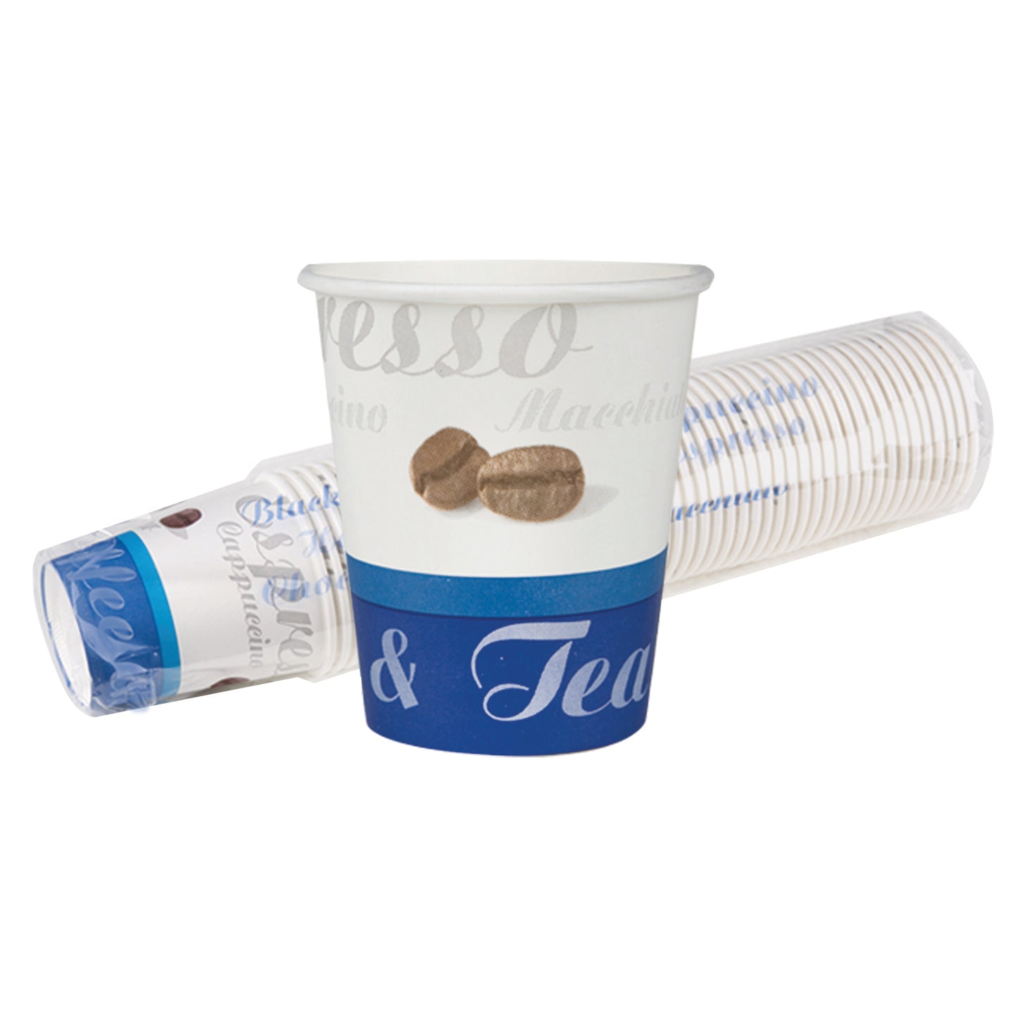 כוסות חד פעמי (8oz) שתייה חמה – 50 יחידות